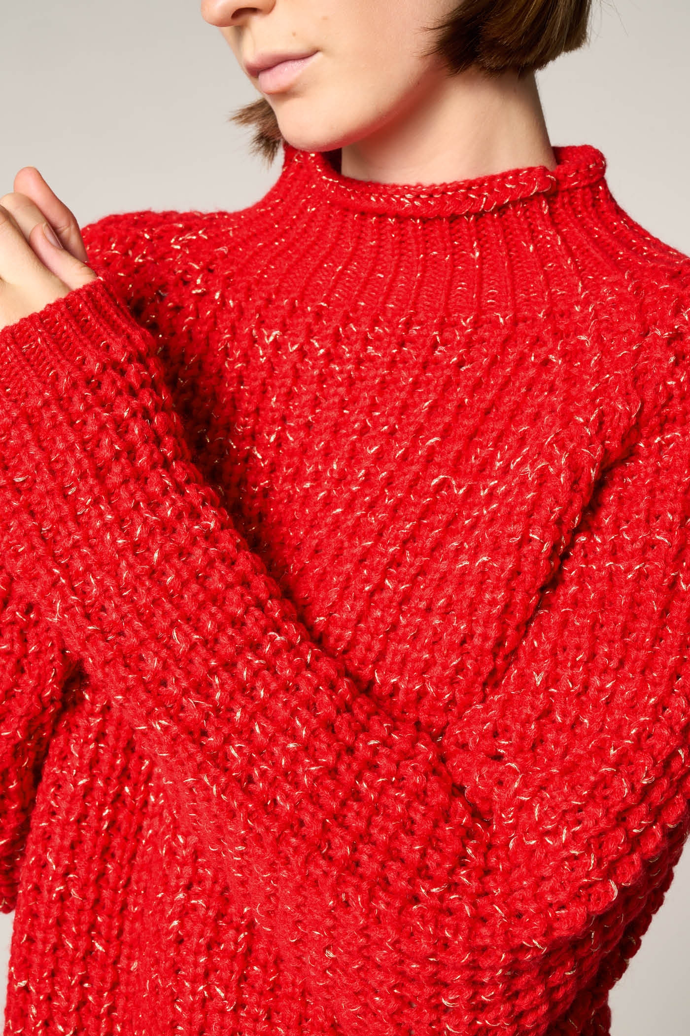 Maglione a Costa Collo Alto