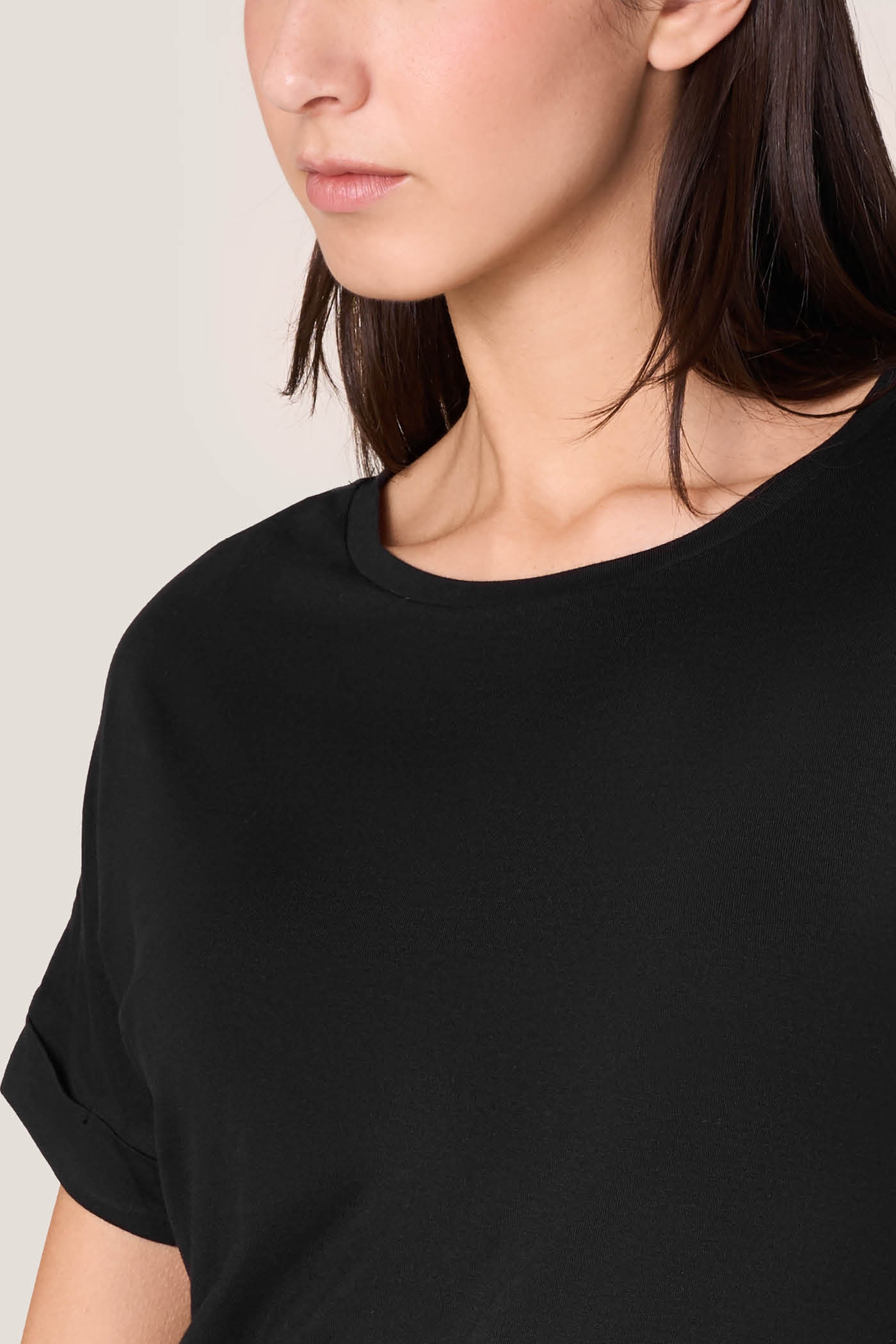 Maglia Scollo Tondo Manica Corta
