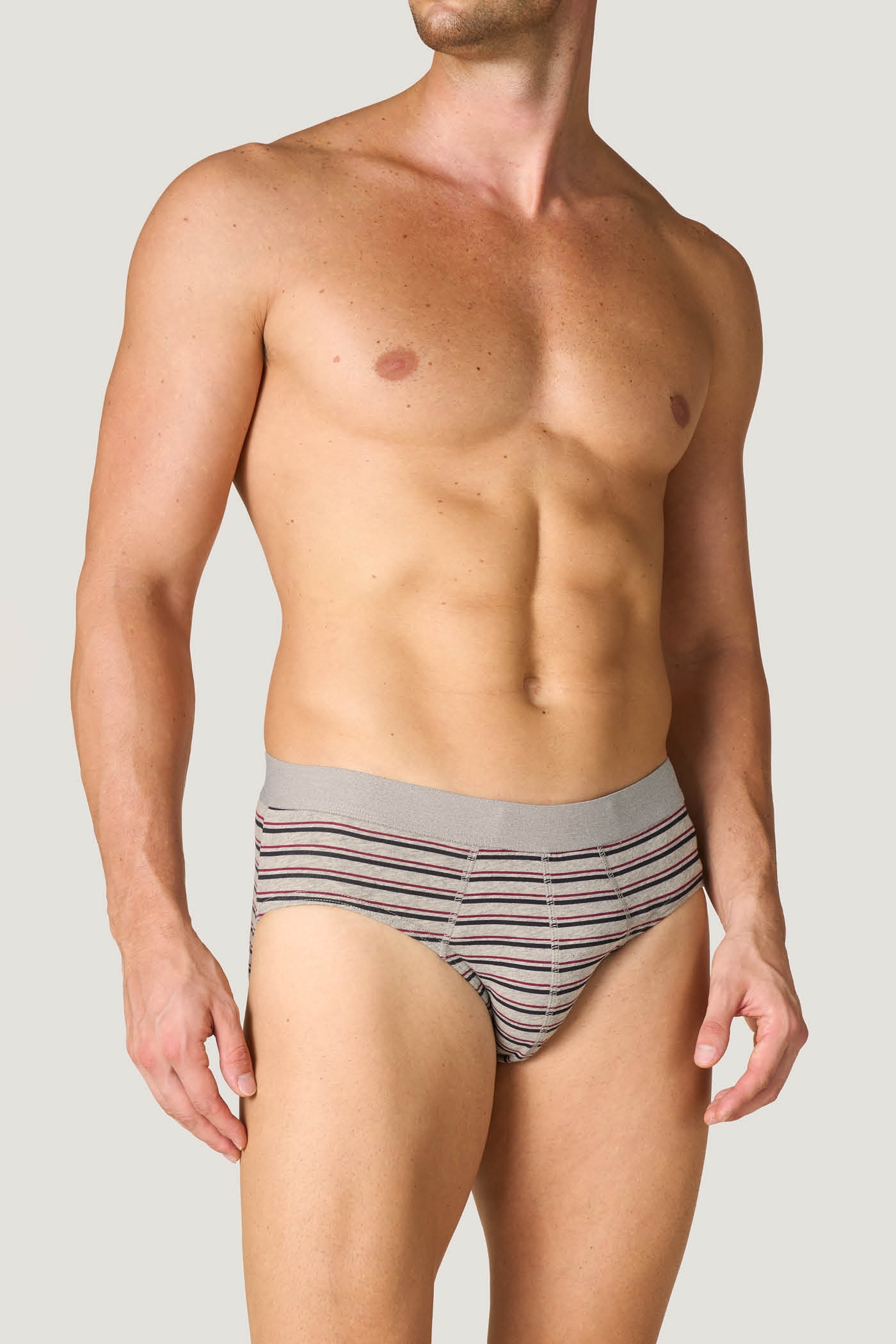 Slip con Cotone Organico Stripes