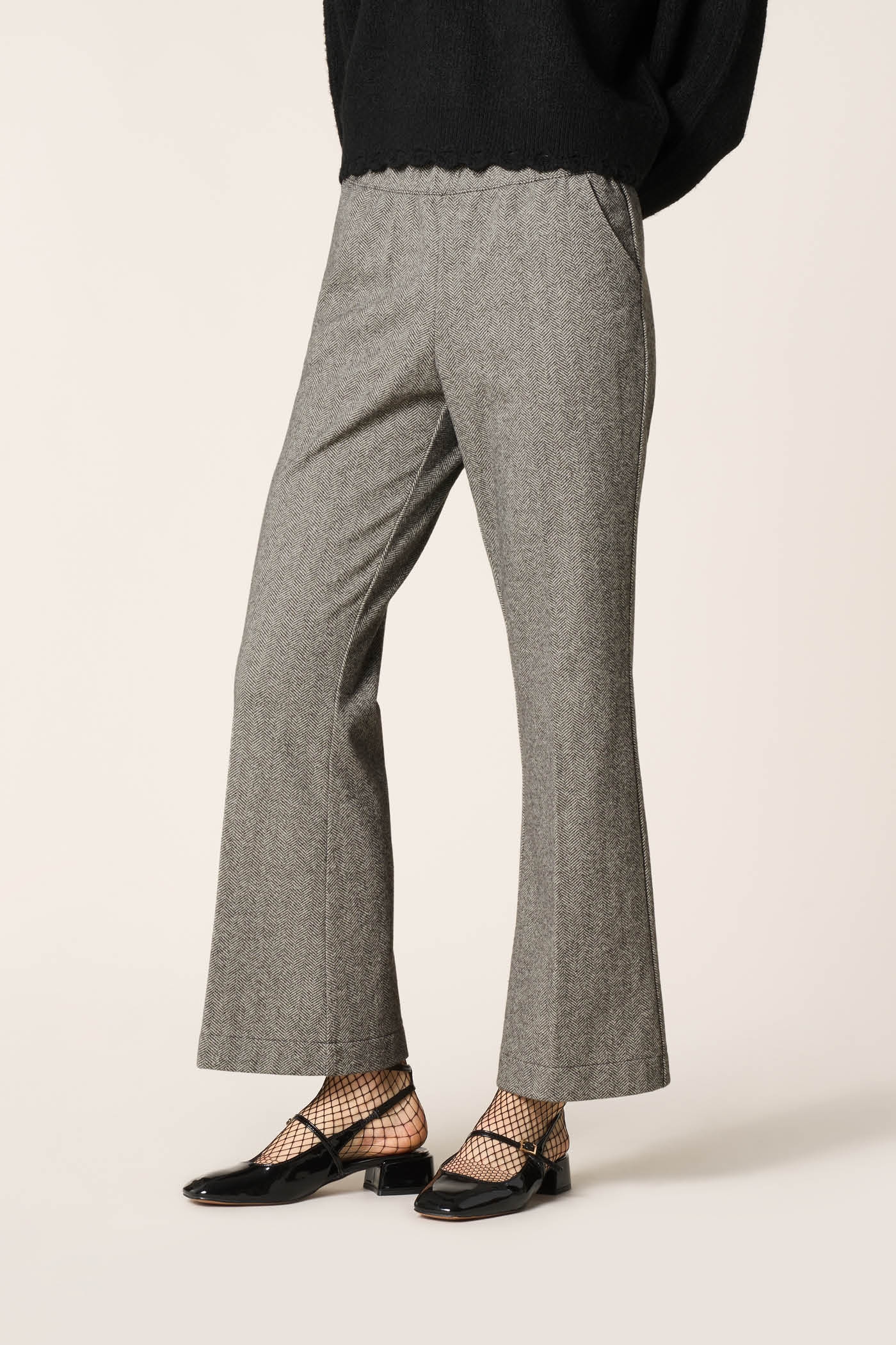 Leggings Kick Flare Soft Touch Spigato