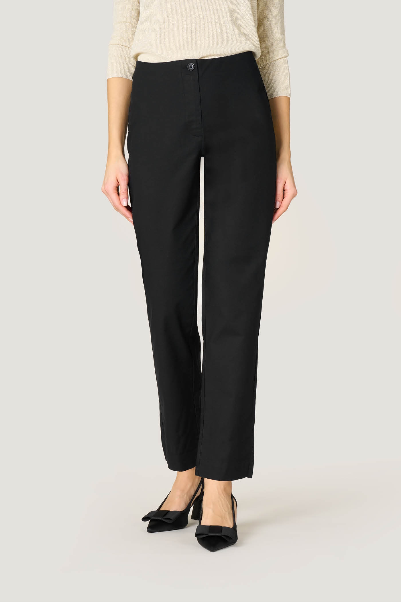 Leggings Straight con Cotone