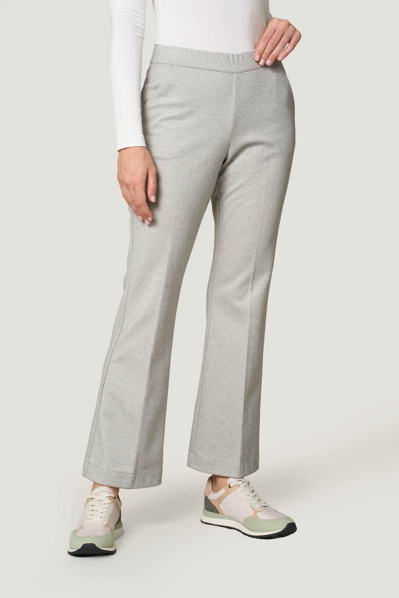 Pantaloni Kick Flare Soft Touch