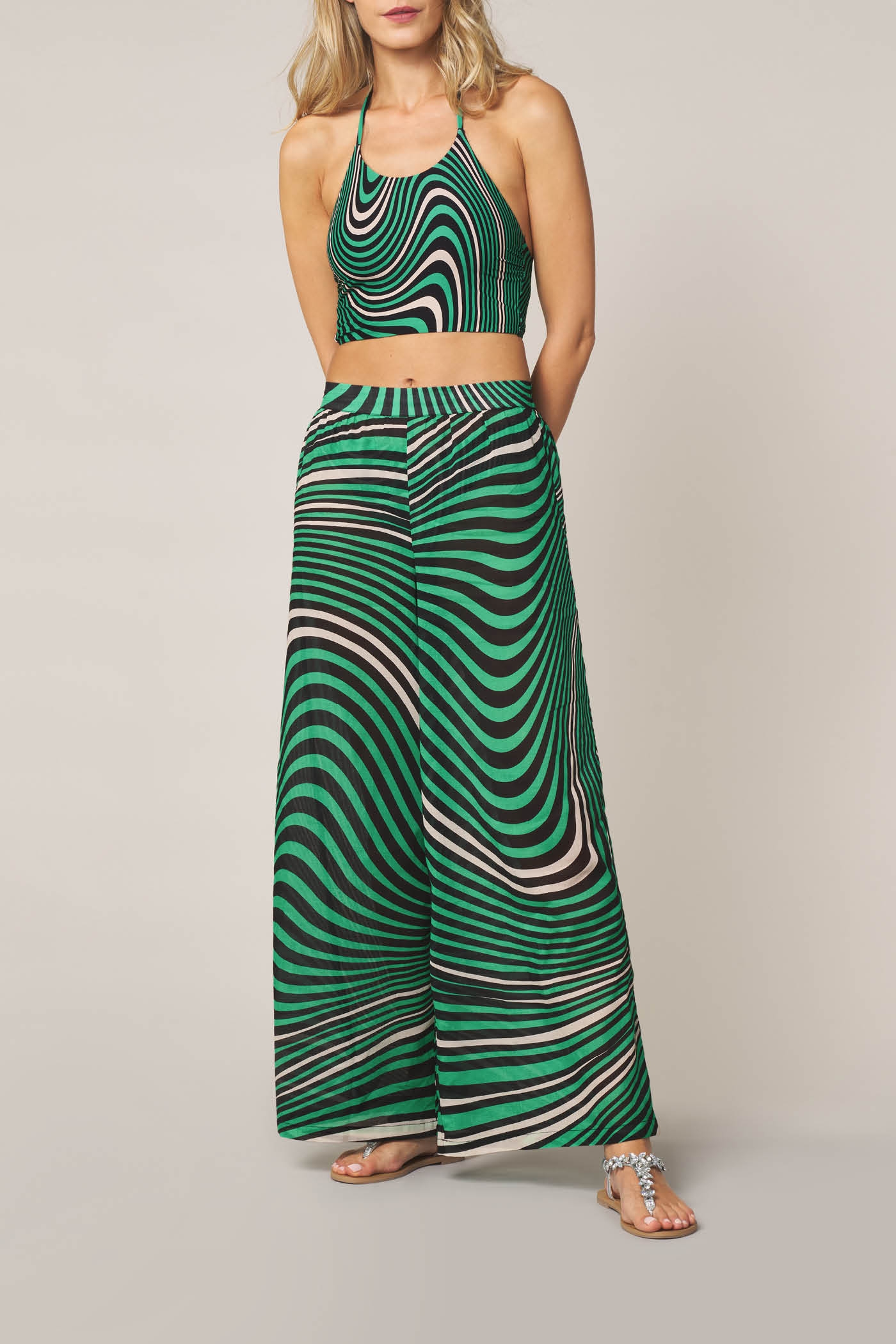 Pantaloni Palazzo Serie Summer Twist goldenpoint