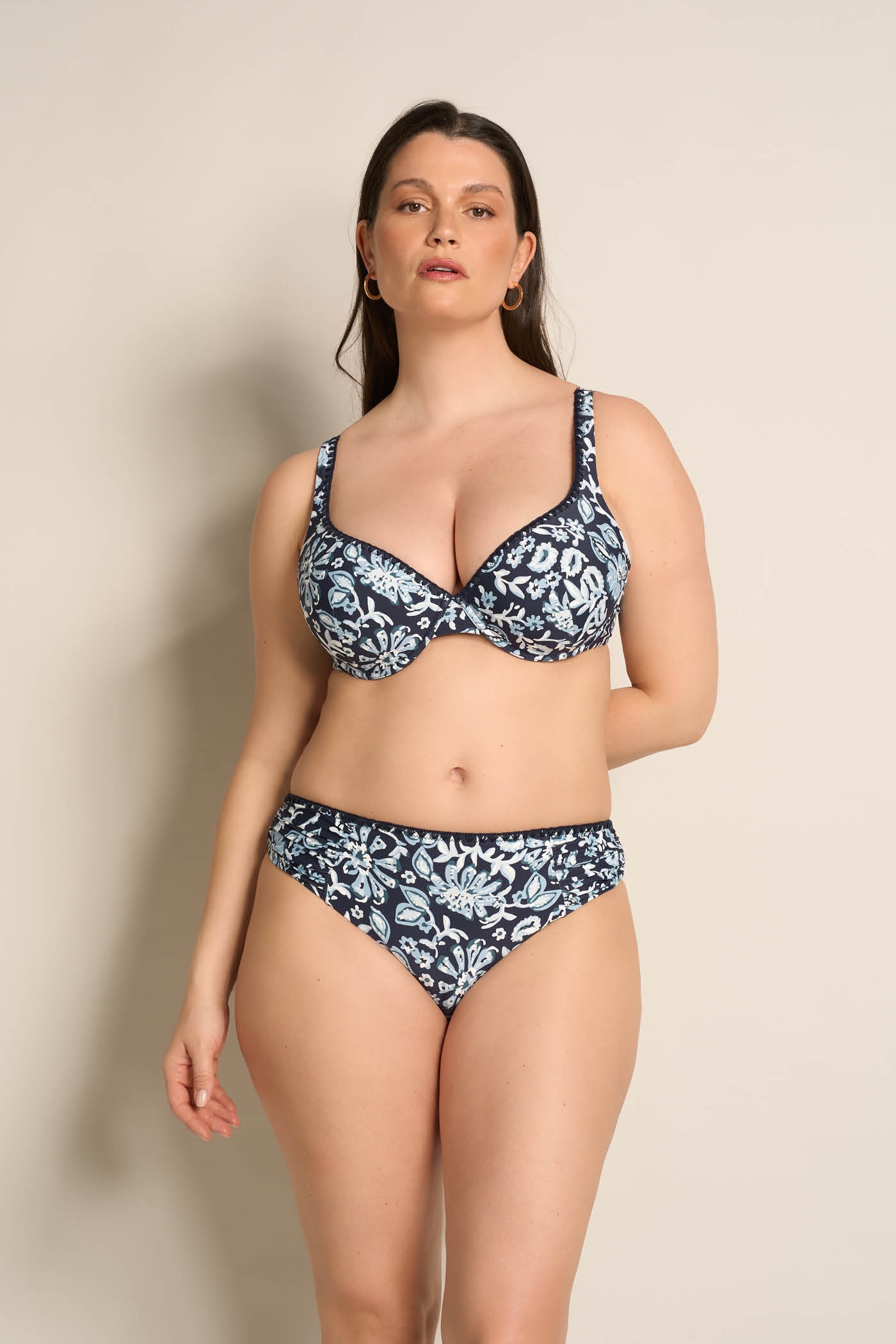 Slip Inserto Arricciato Bluvia