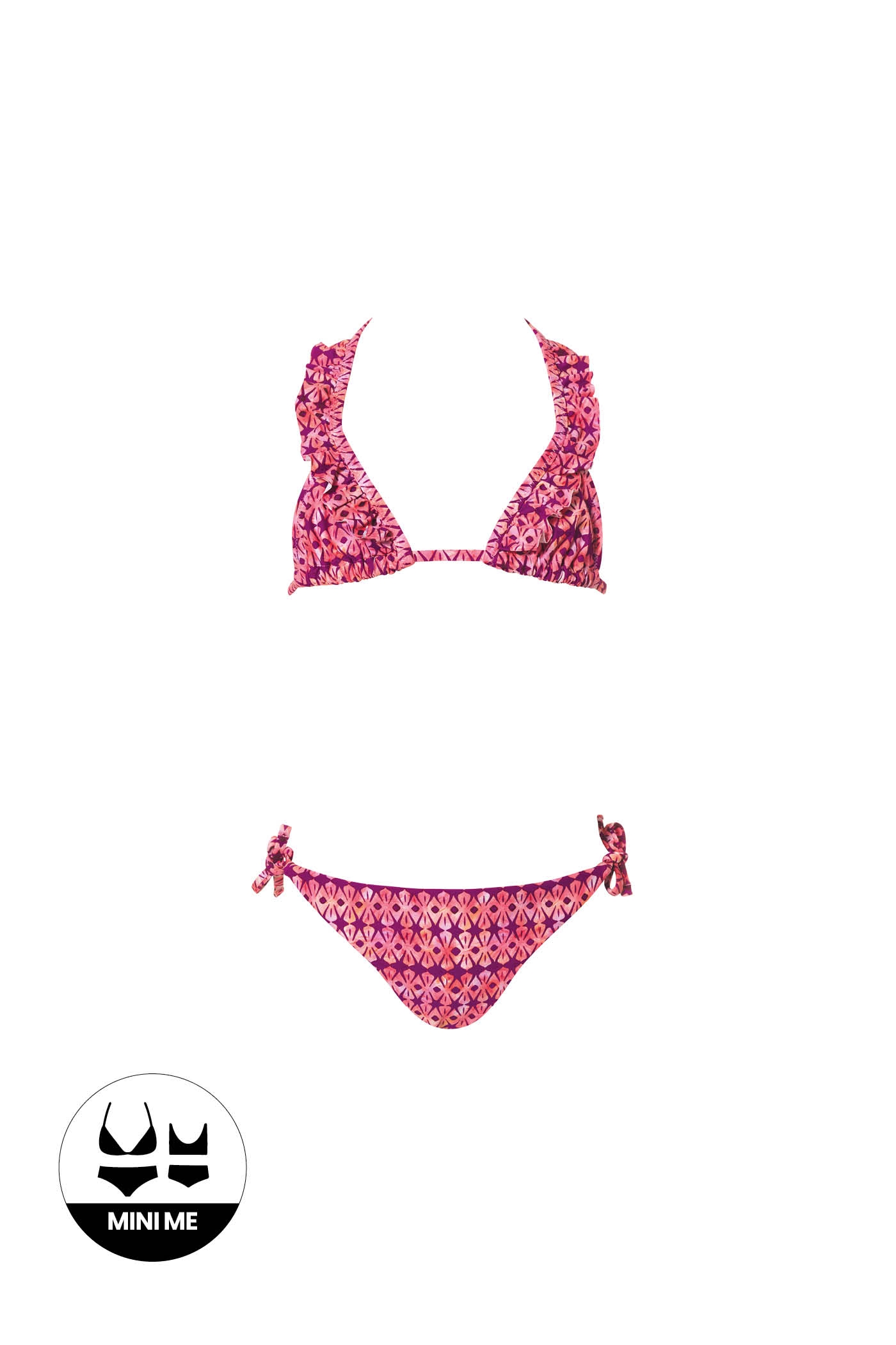 Bikini Bambina Triangolo Costume Hawaiian Reef