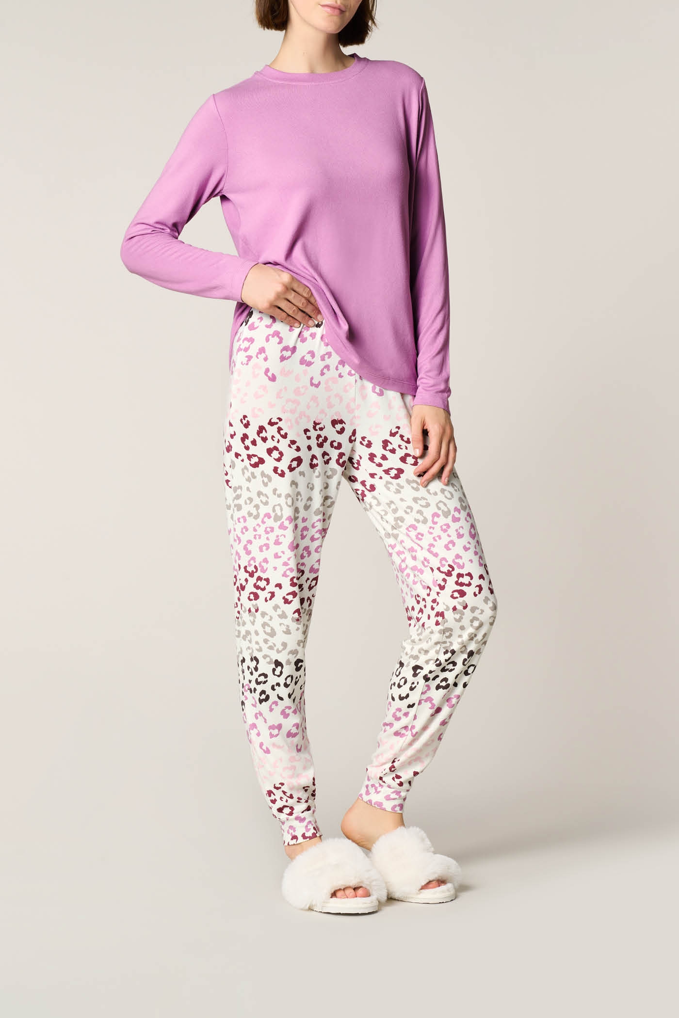 Pigiama Set Stampa Fancy Cheetah