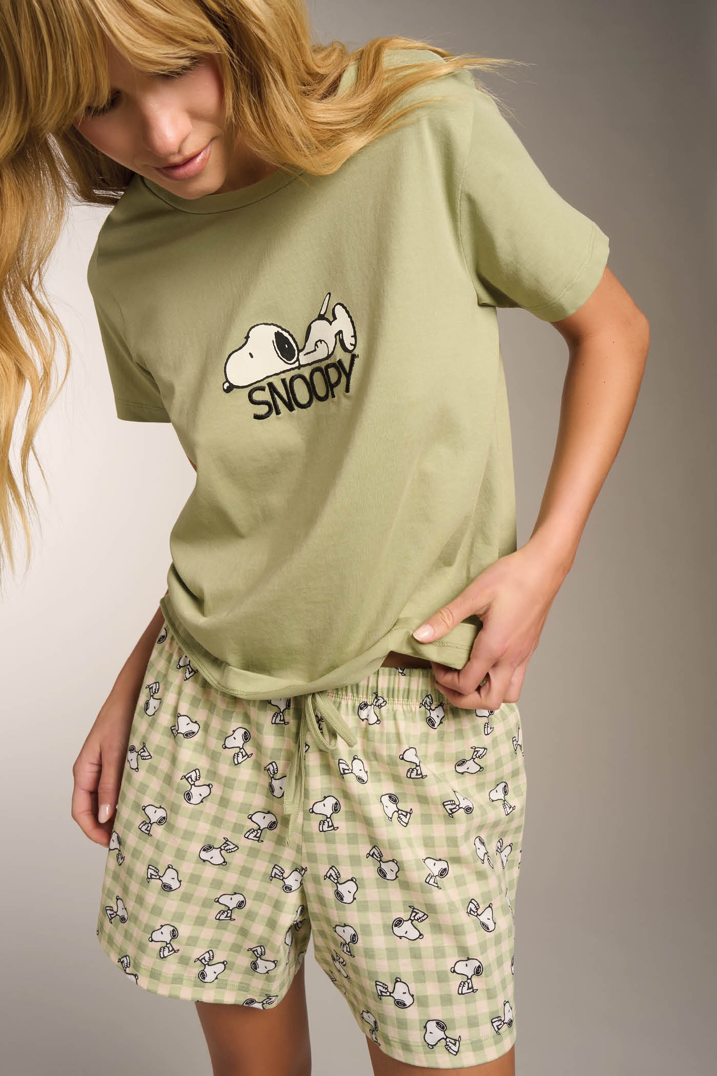 Pigiama Corto Snoopy