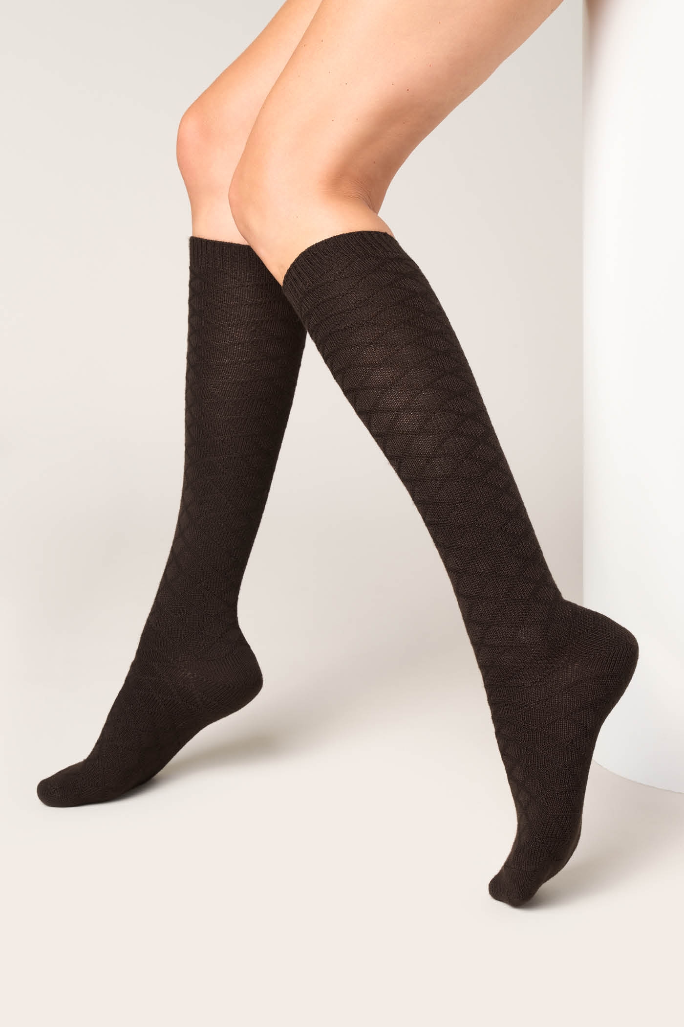Gambaletto Jacquard Rombi