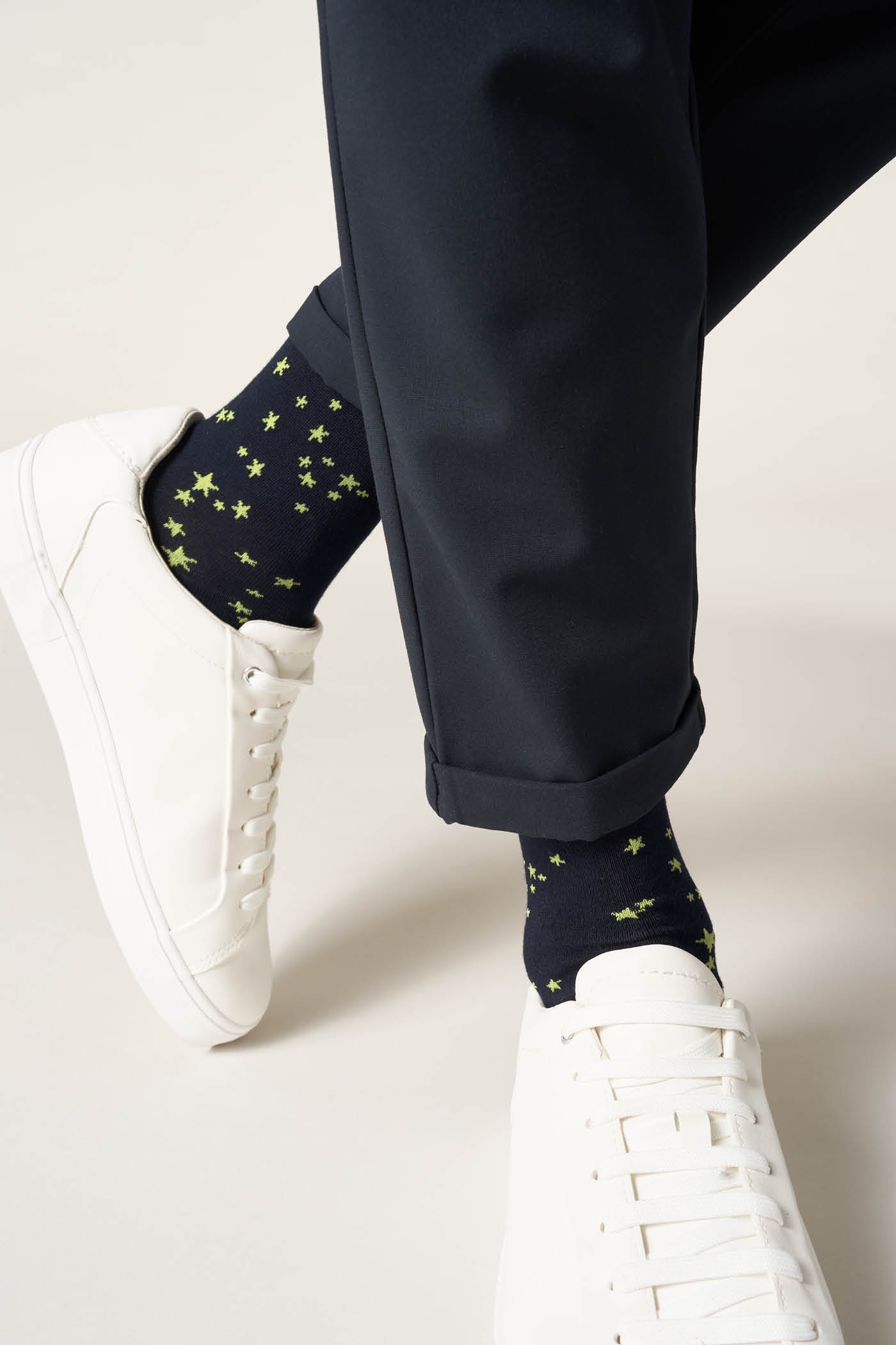 Calze Lunghe con Cashmere Stelle