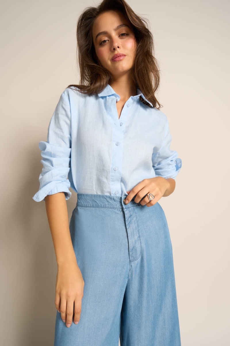 Goldenpoint Jeans Flare Donna Con Frange – Denim Elasticizzato, Vita Media, Lunghezza Cropped Alla Caviglia