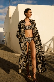 Abito Chemisier Lungo Serie Exotic Garden