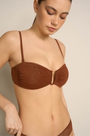 Reggiseno Fascia Lamè