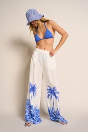Pantalone Wide Leg Palm Beach