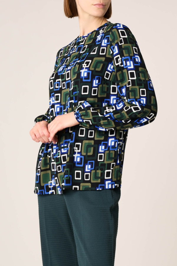 Camicia Geometrical Manica Lunga