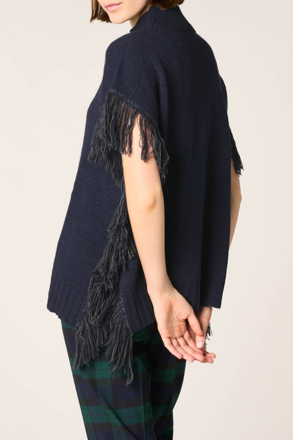 Poncho con Frange