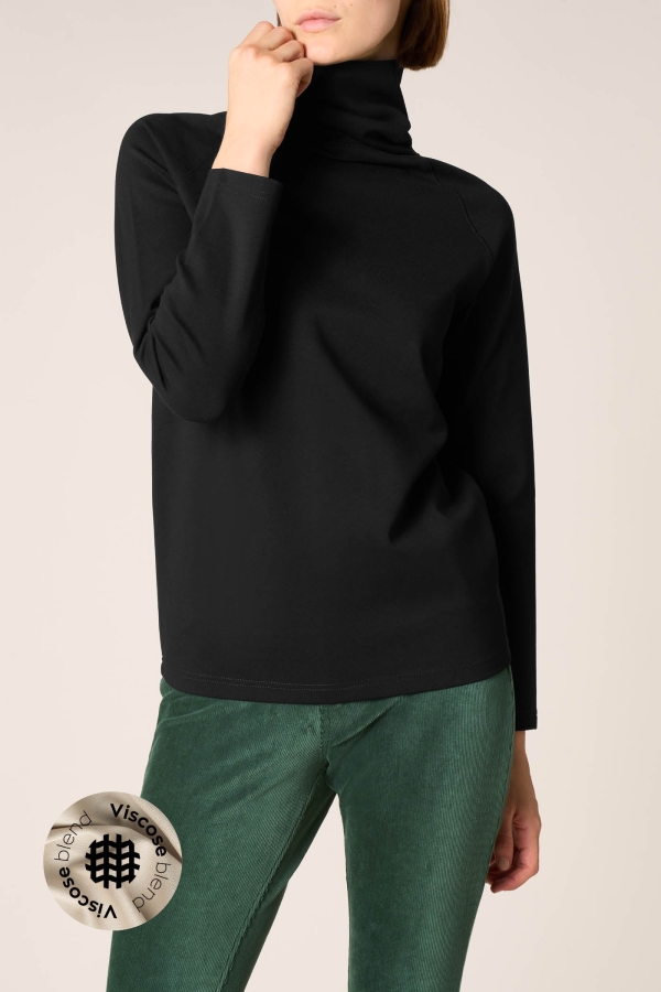 Maglia Egg-shaped Collo Alto Morbido