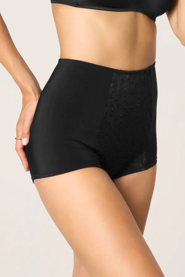 Culotte in Microfibra e Pizzo goldenpoint