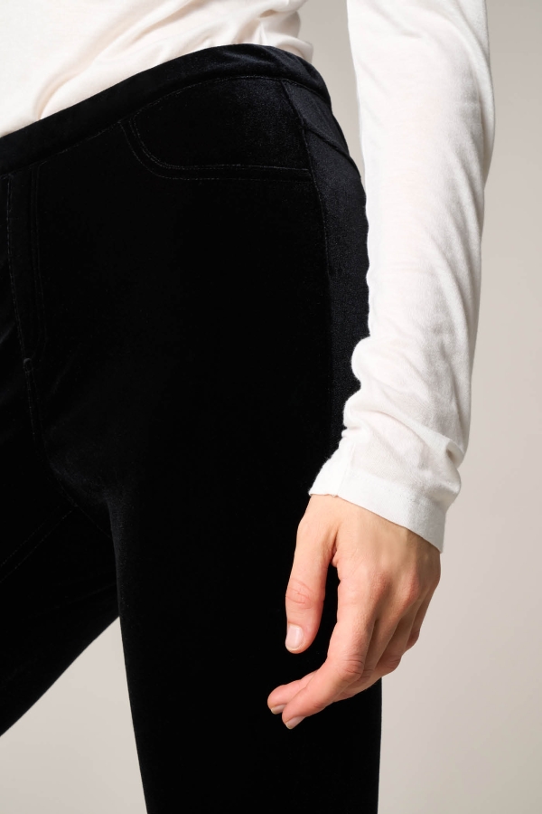 Leggings Skinny Velluto Cangiante goldenpoint