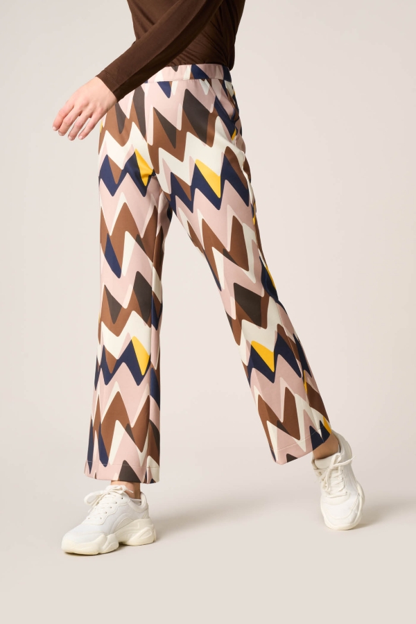 Leggings Kick Flare Fantasia Retrò