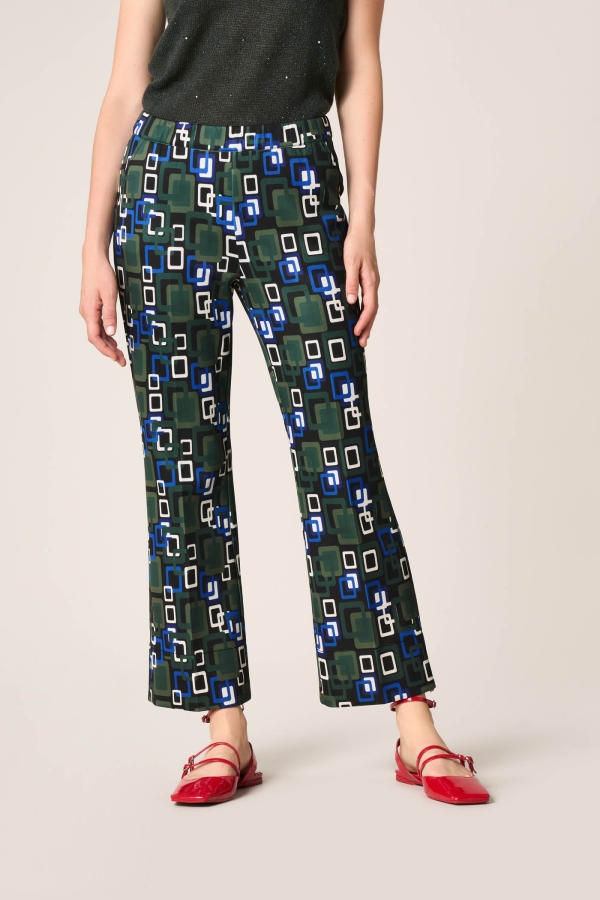 Leggings Flare Fantasia Geometrical