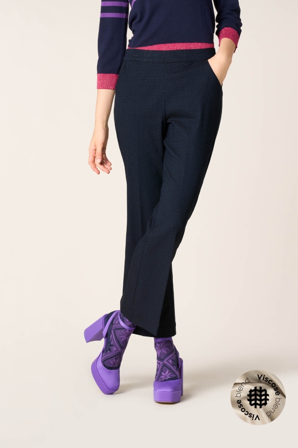 Leggings Kick Flare Jacquard