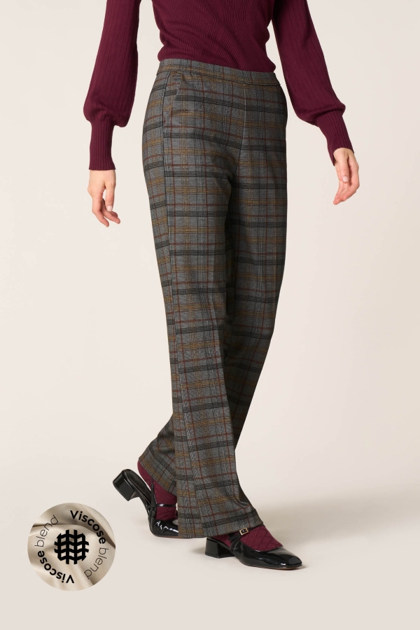 Legging Flare Long Fantasia Tartan
