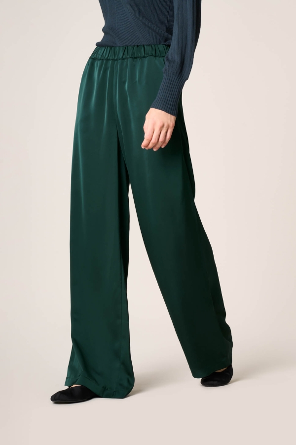 Leggings Wide Leg Satin