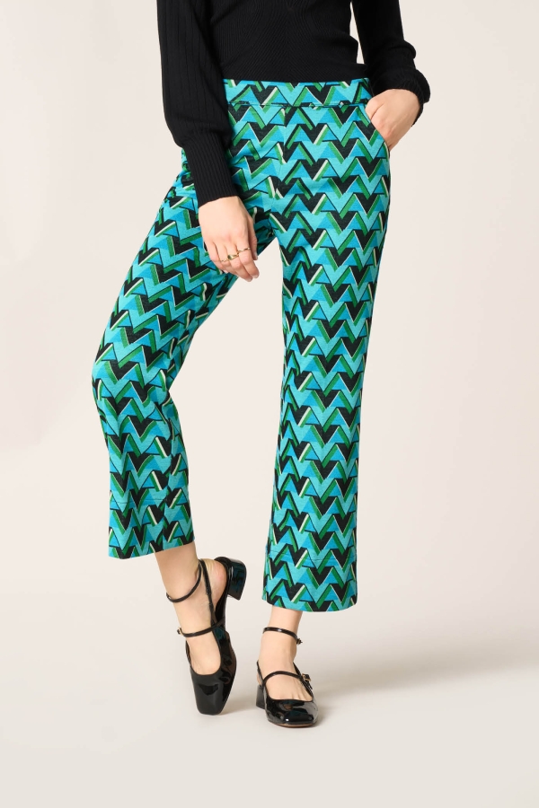 Leggings Flare in Maglia