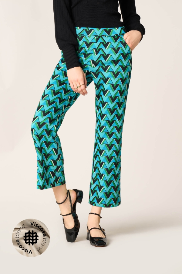 Leggings Flare in Maglia