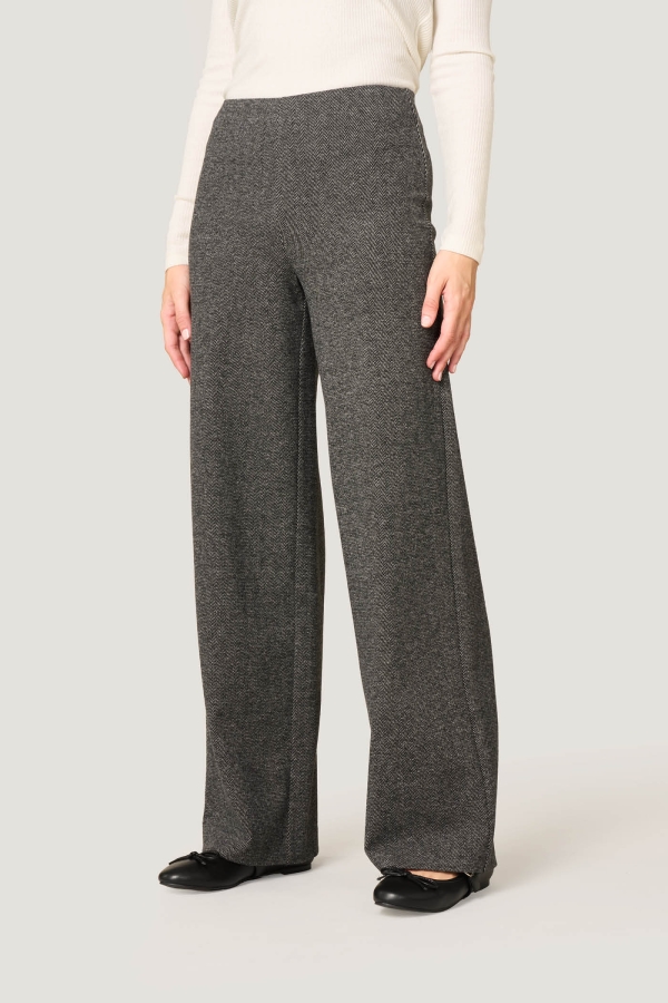 Wideleg Trousers Pantaloni Golden Point Pantaloni Wide Leg
