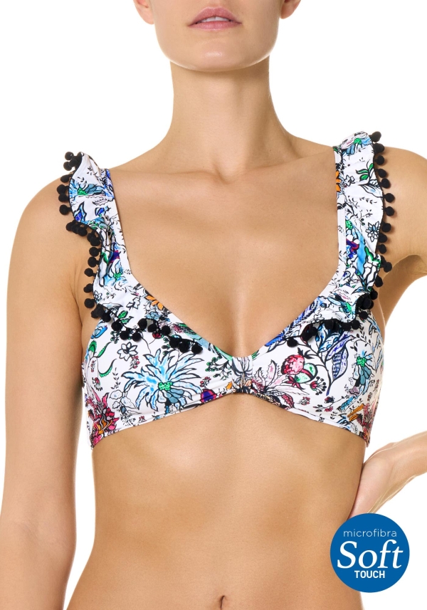 Reggiseno Spallina Ruches Costume Island Resort