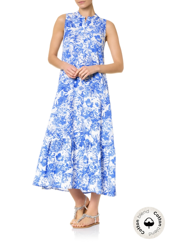 Abito Lungo Tropical Shade