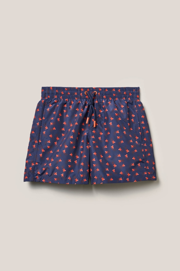 Costume Boxer Bambino Fantasia Red Fish