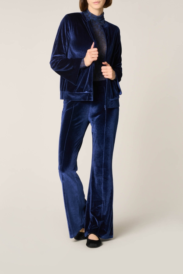 Tuta in Velour Cangiante