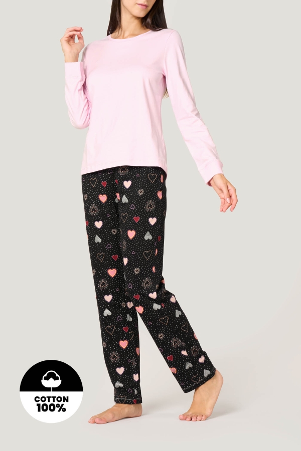 Pigiama Lungo Regular Lovely Dreams goldenpoint