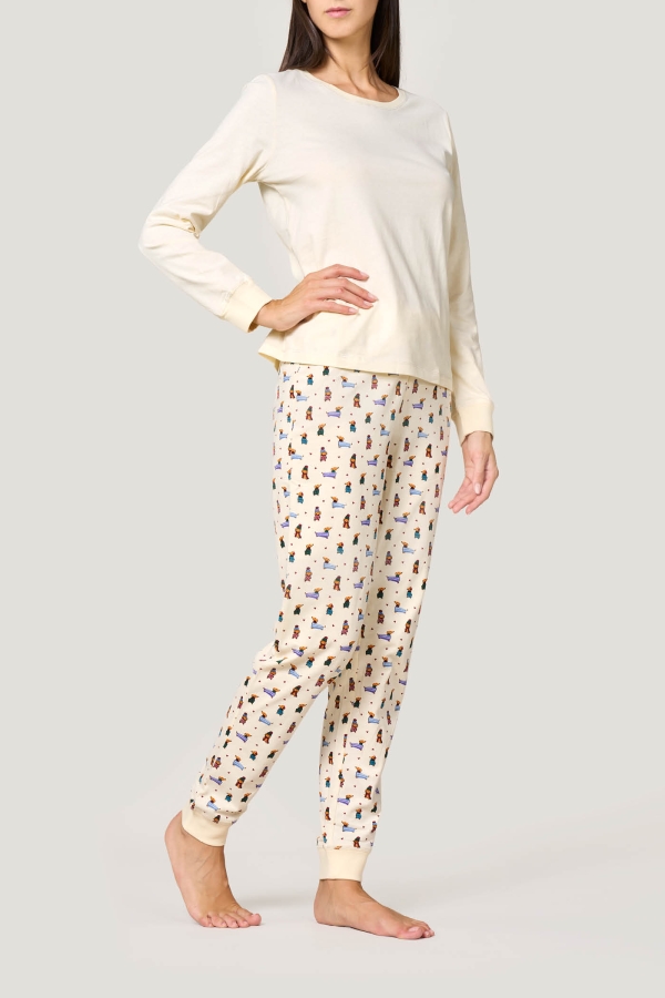 Pigiama Lungo Regular Doggie Lover goldenpoint