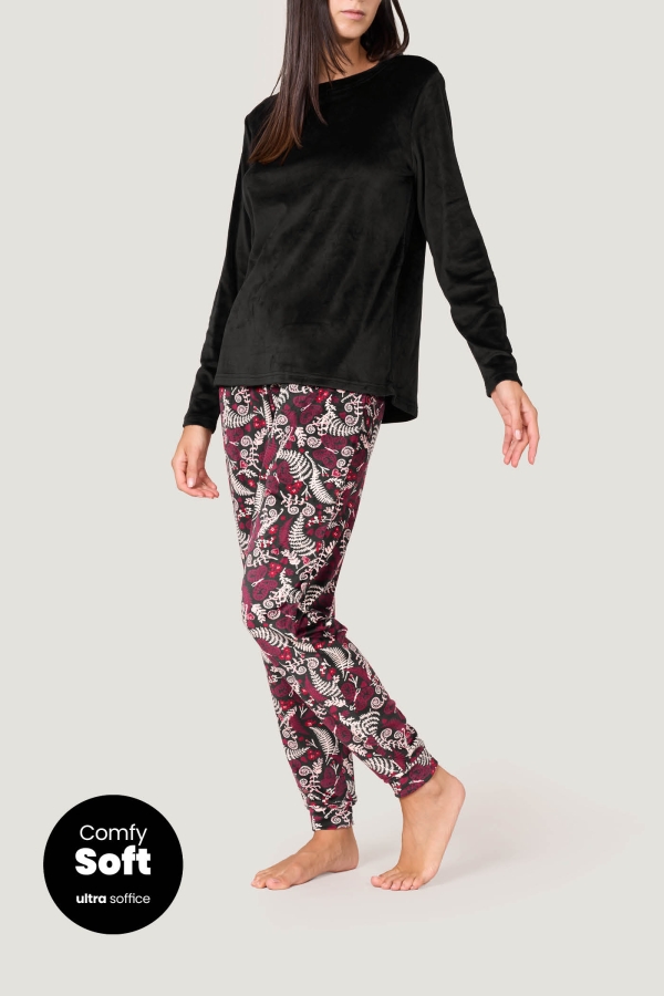 Pigiama Lungo Flower Paisley goldenpoint