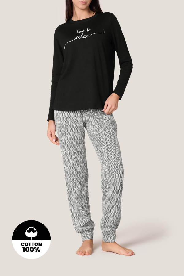 Pigiami Donna Golden Point Pigiami Natale Pigiami Donna Pigiama