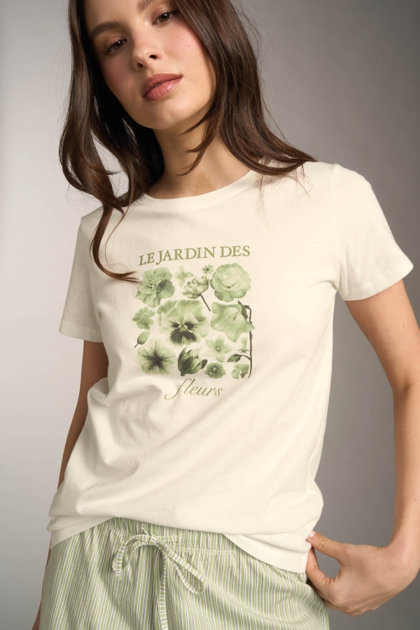 Pigiama Corto Le Jardin Des Fleurs