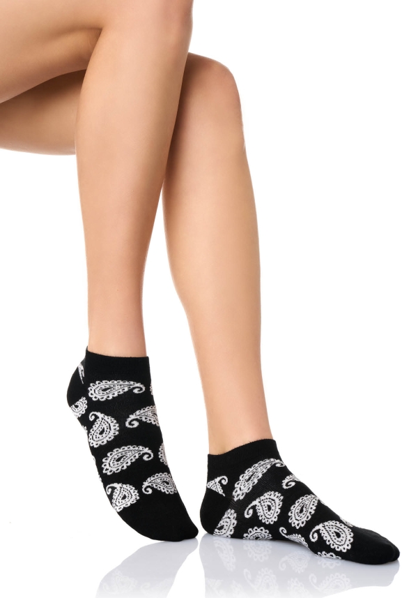 Mini Calzino Motivo Paisley