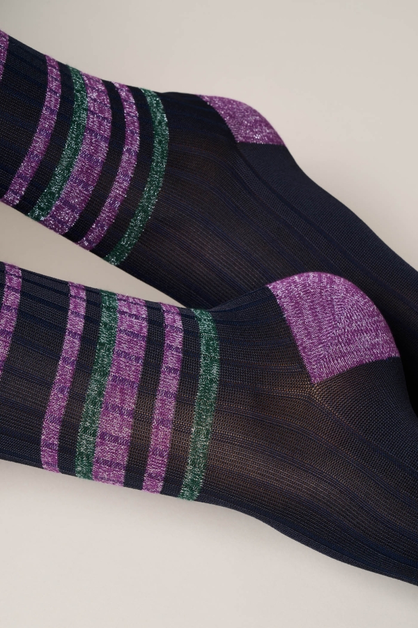 Calzino a Costa Stripes Luxe