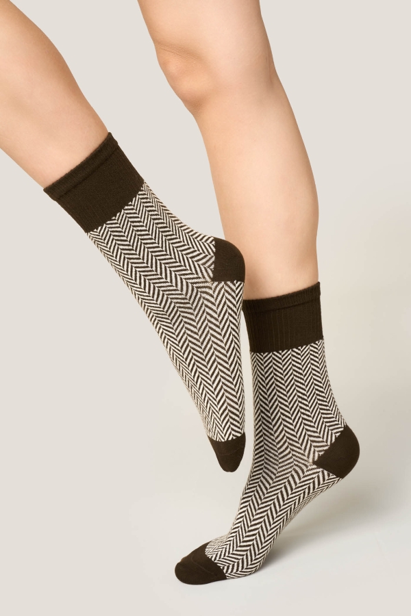 Calzino Herringbone