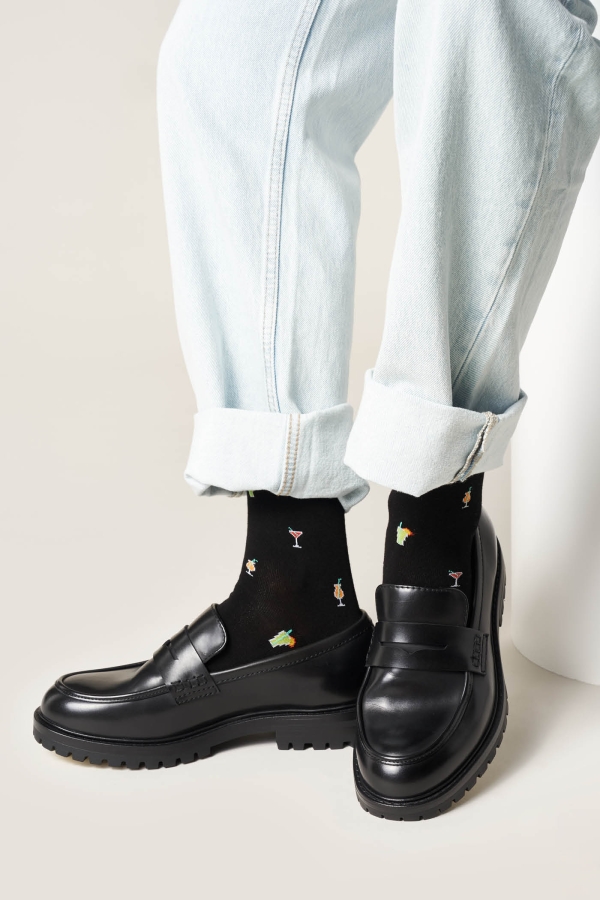 Calza Lunga con Cotone Cocktail