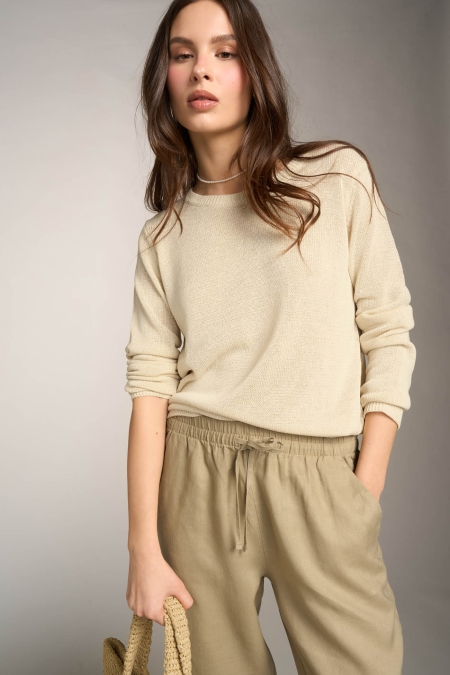 Goldenpoint Canotta Donna Spalla Larga, Colore Bianco, Taglia M
