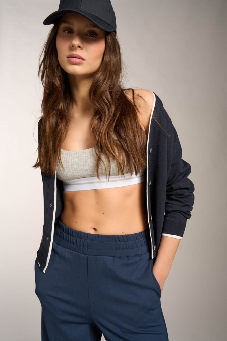 Cardigan Manica Lunga Sunline