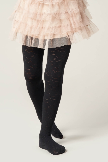 Collant Jacquard Stelle
