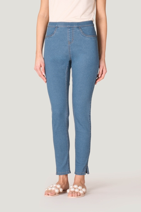 Jeans Skinny Denim con Spacchetto
