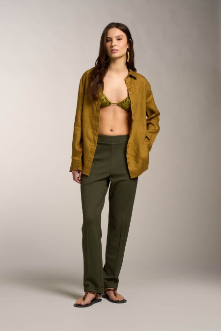Leggings straight punto milano