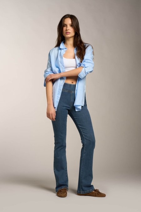 Leggings Flare Denim