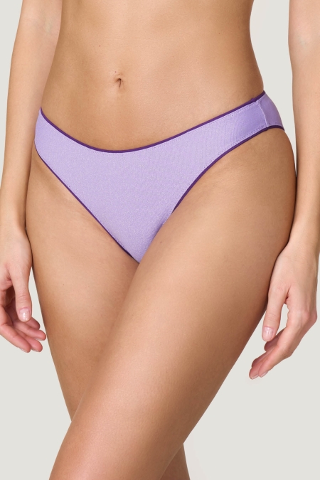Slip Fianco Basso con Bordino Costume Lamè
